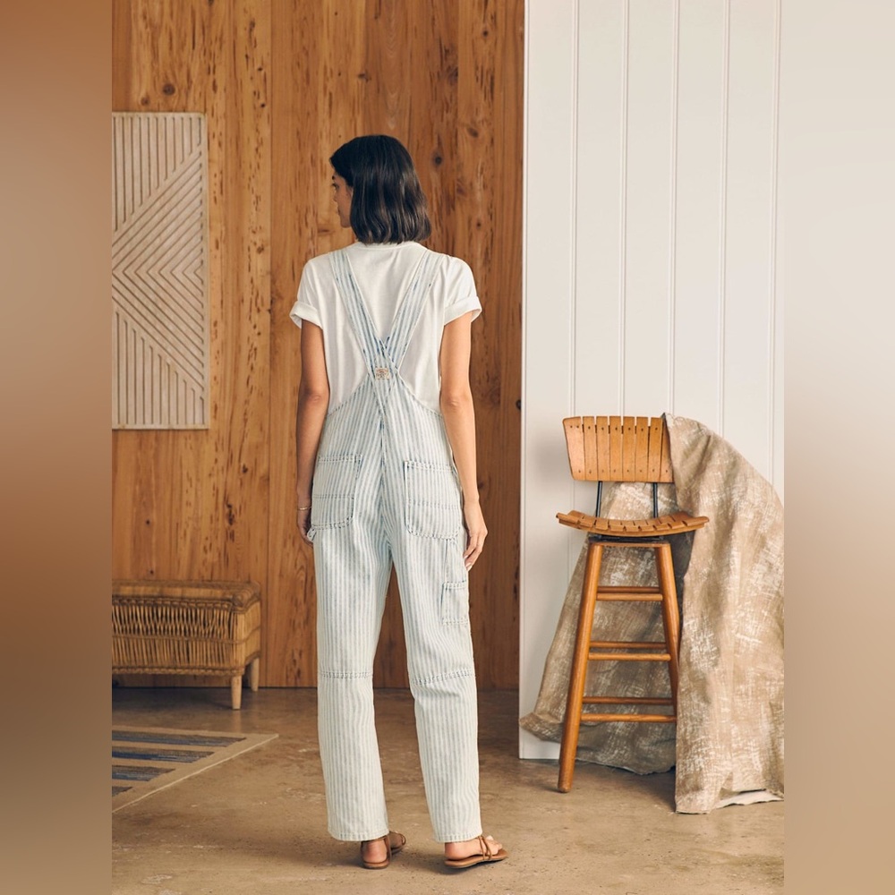 Faherty Topsail Straight Leg Overall - Picture 4 of 15